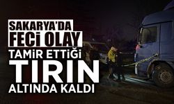 Feci Olay! Tamir Ettiği Tırın Altında Kaldı