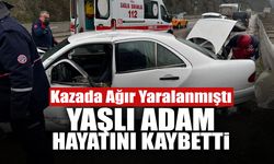 Kazada Ağır Yaralanan Yaşlı Adam Hayatını Kaybetti