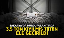 3,5 Ton Kıyılmış Tütün Ele Geçirildi