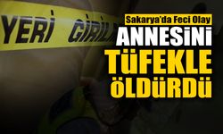 Sakarya'da Feci Olay! Tüfekle Annesini...