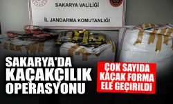 Sakarya'da Kaçakçılık Operasyonu...