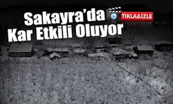 Sakarya'da Kar Etkili Oluyor...