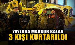 Sakarya'da Yaylada Mahsur Kalan 3 Kişi Kurtarıldı