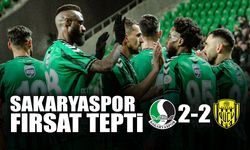 Sakaryaspor Fırsat Tepti: 2-2