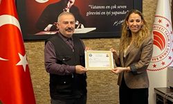 15 Temmuz Gazisi Orhan Kemal Temel'e Başarı Belgesi