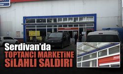 Serdivan'da Toptancı Marketine Silahlı Saldırı