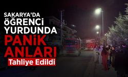 Sakarya'da Öğrenci Yurdunda Yangın!