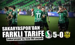 Sakaryaspor’dan Farklı Tarife: 5-0