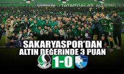 Sakaryaspor’dan Altın Değerinde 3 Puan