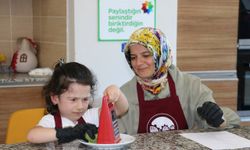 Anneleri ve çocuklar çölyak için farkındalık mesajını ‘glutensiz kreple’ verdi
