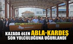 Kazada Ölen Abla-Kardeş Son Yolculuğuna Uğurlandı