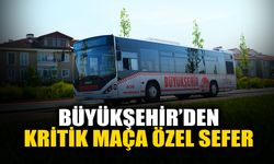 Büyükşehir’den Kritik Maça Özel Sefer