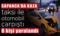 Sapanca'da Kaza: 6 Yaralı