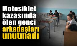 Kazada Ölen Genci Arkadaşları Unutmadı