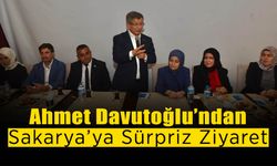 Ahmet Davutoğlu’ndan Sürpriz Ziyaret