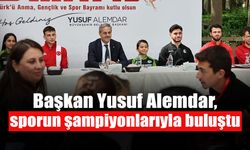 Başkan Alemdar, Sporcularla Buluştu
