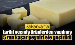 Tarihi Geçmiş Ürünlerden Yapılmış 5 Ton Kaşar Peyniri Ele Geçirildi