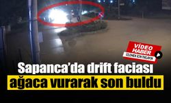 Drift Ağaca Vurarak Son Buldu
