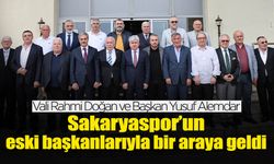 Rahmi Doğan ve Yusuf Alemdar Sakaryaspor’un Eski Başkanlarıyla Bir Araya Geldi