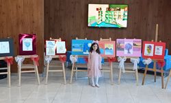 8 Yaşında İkinci Kişisel Sergisini Açtı