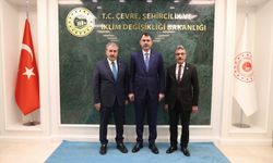 Başkan Dinç, Bakan Kurum’u Ziyaret Etti