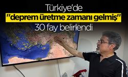 Deprem Üretme Zamanı Gelmiş 30 Fay Belirlendi
