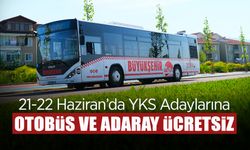 YKS Adaylarına Ulaşım Ücretsiz