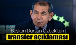 Dursun Özbek'ten Transfer Açıklaması