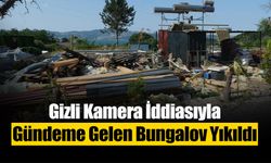 Skandal Bungalov Yıkıldı