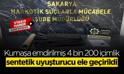 Sakarya'da Uyuşturucu Operasyonu