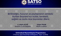 SATSO Geleneksel Bayramlaşma Töreni  5 Haziran Perşembe Günü Gerçekleştirilecek