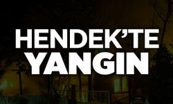 Hendek'te Yangın: 2 Katlı Ahşap Alevlere Teslim Oldu