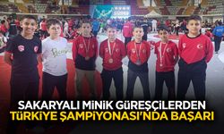 Sakaryalı Minik Güreşçilerden Türkiye Şampiyonası'nda Başarı