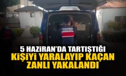 15 Gün Önce Tartıştığı Kişiyi Yaralayıp Kaçan Zanlı Yakalandı