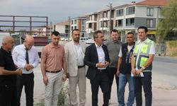 Başkan Şenol Dinç Yeni Pazar Yerini İnceledi