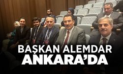 Başkan Yusuf Alemdar Ankara’da!