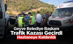 Geyve Belediye Başkanı Trafik Kazası Geçirdi