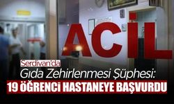 19 Öğrenci Hastaneye Başvurdu