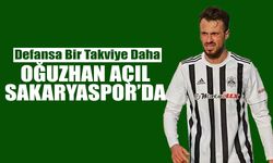 Oğuzhan Açıl Sakaryaspor’da