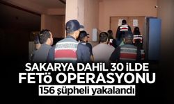 Sakarya Dahil 30 ilde FETÖ Operasyonu