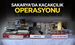 Sakarya'da Kaçakçılık Operasyonu