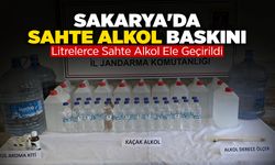 Sakarya'da Sahte Alkol Operasyonu