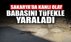 Sakarya'da Kanlı Olay: Babasını Tüfekle Yaraladı