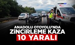 Anadolu Otoyolu'nda Zincirleme Kaza: 10 Yaralı