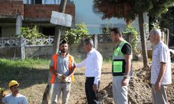 Başkan Şenol Dinç Doğal Gaz Çalışmalarını Yerinde İnceledi