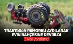 Erenler’de Traktör Kazası: 3 Yaralı