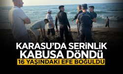 Karasu'da Denize Giren 16 Yaşındaki Efe Boğuldu