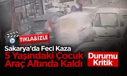 5 Yaşındaki Çocuk Araç Altında Kaldı