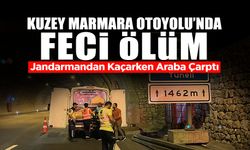 Kuzey Marmara Otoyolu'nda Feci Ölüm!