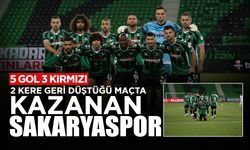 Aksiyonu Bol Maçta Kazanan Sakaryaspor!